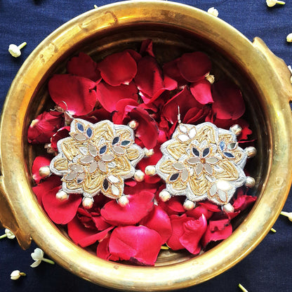 Beaded Mandala Earrings