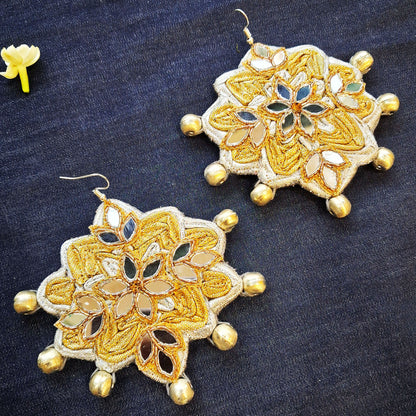 Beaded Mandala Earrings