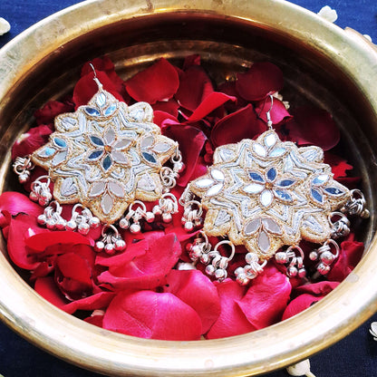 Gold Mirror Earrings