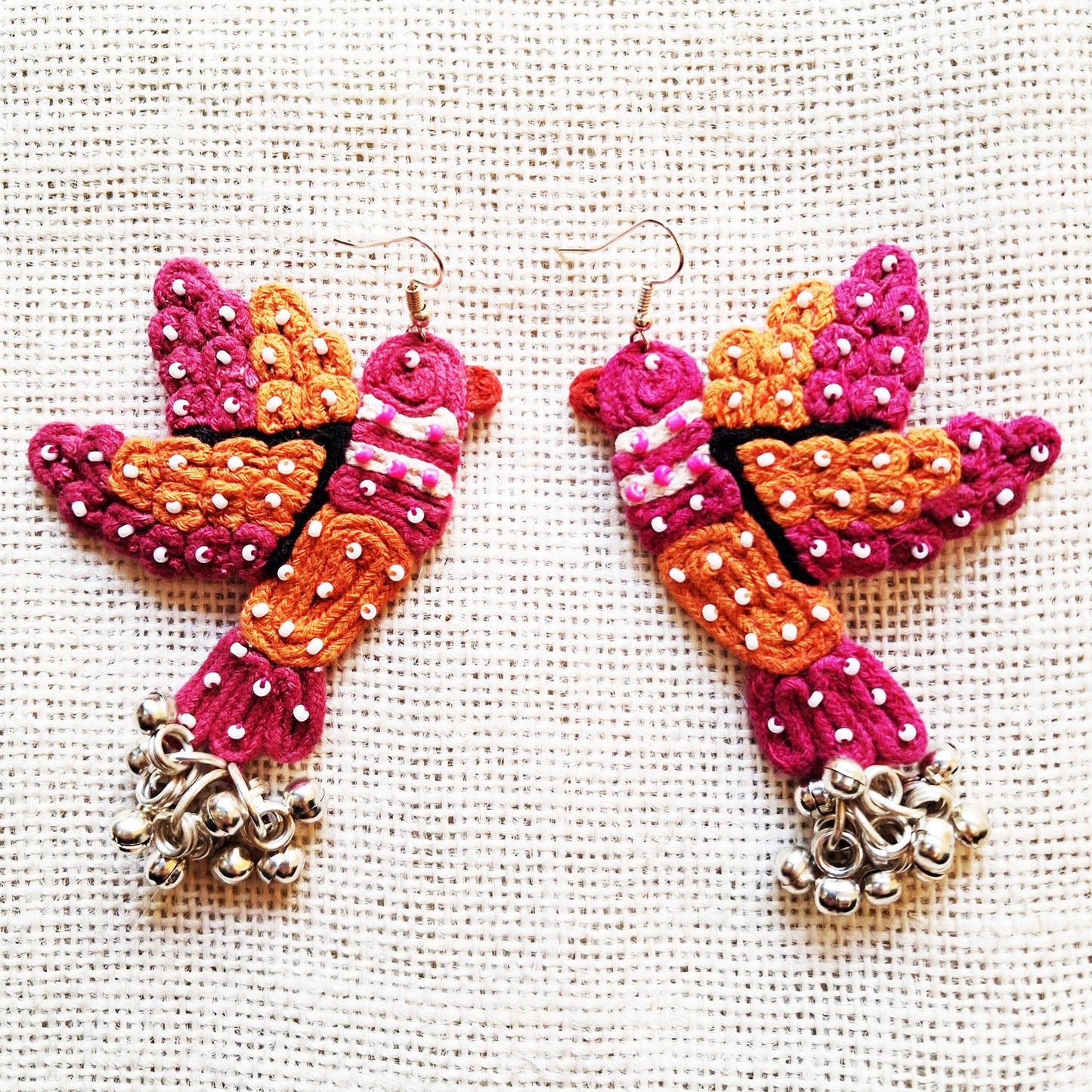 Pink Birdy Earrings