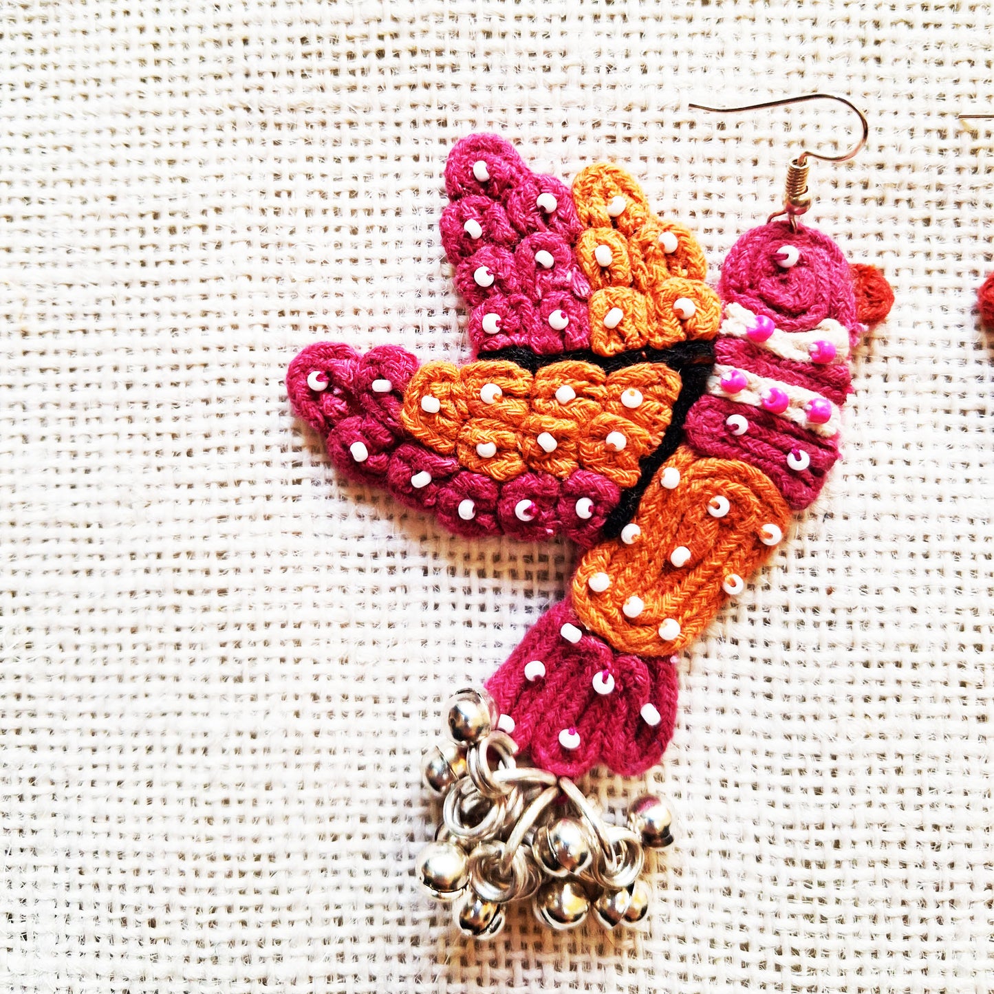 Pink Birdy Earrings