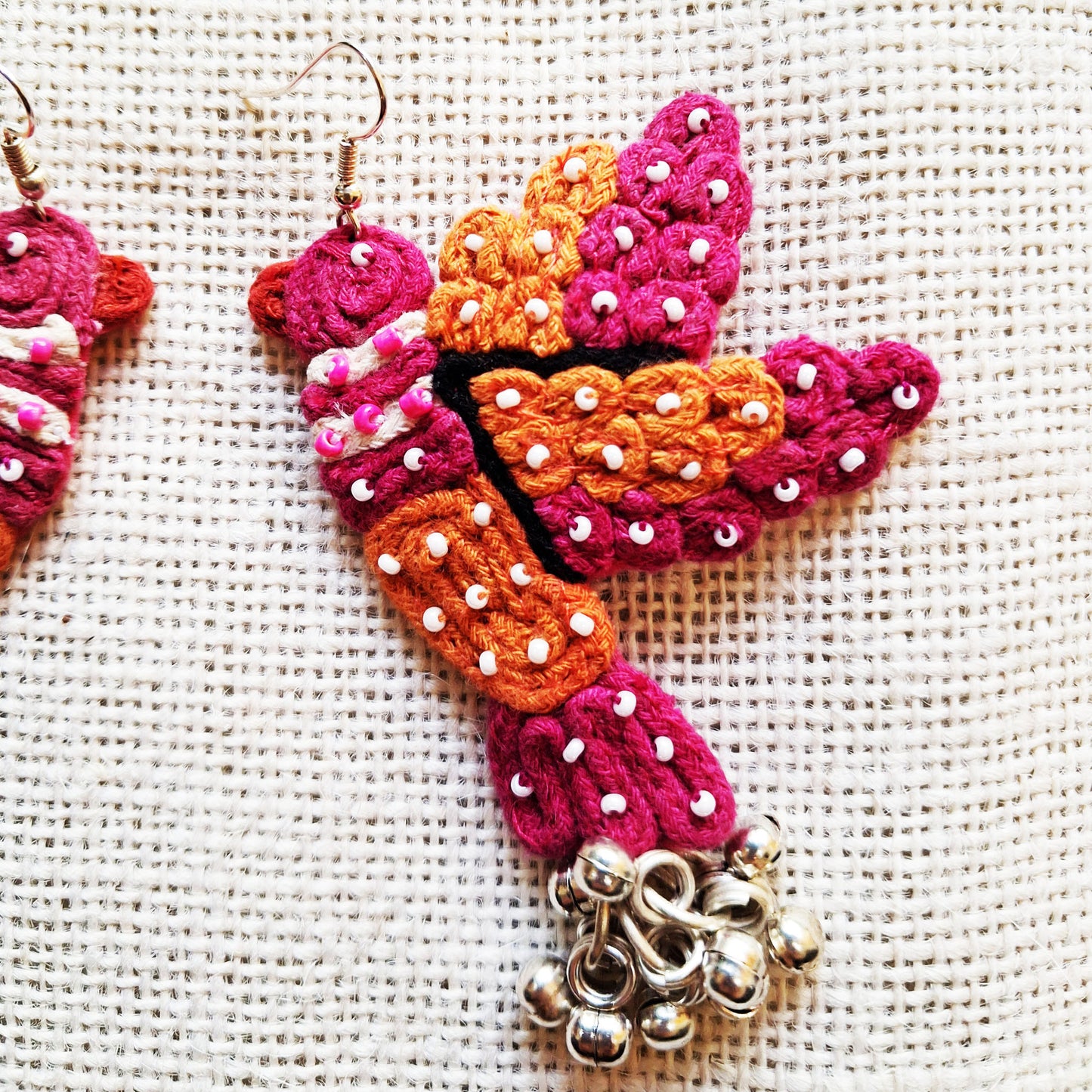 Pink Birdy Earrings