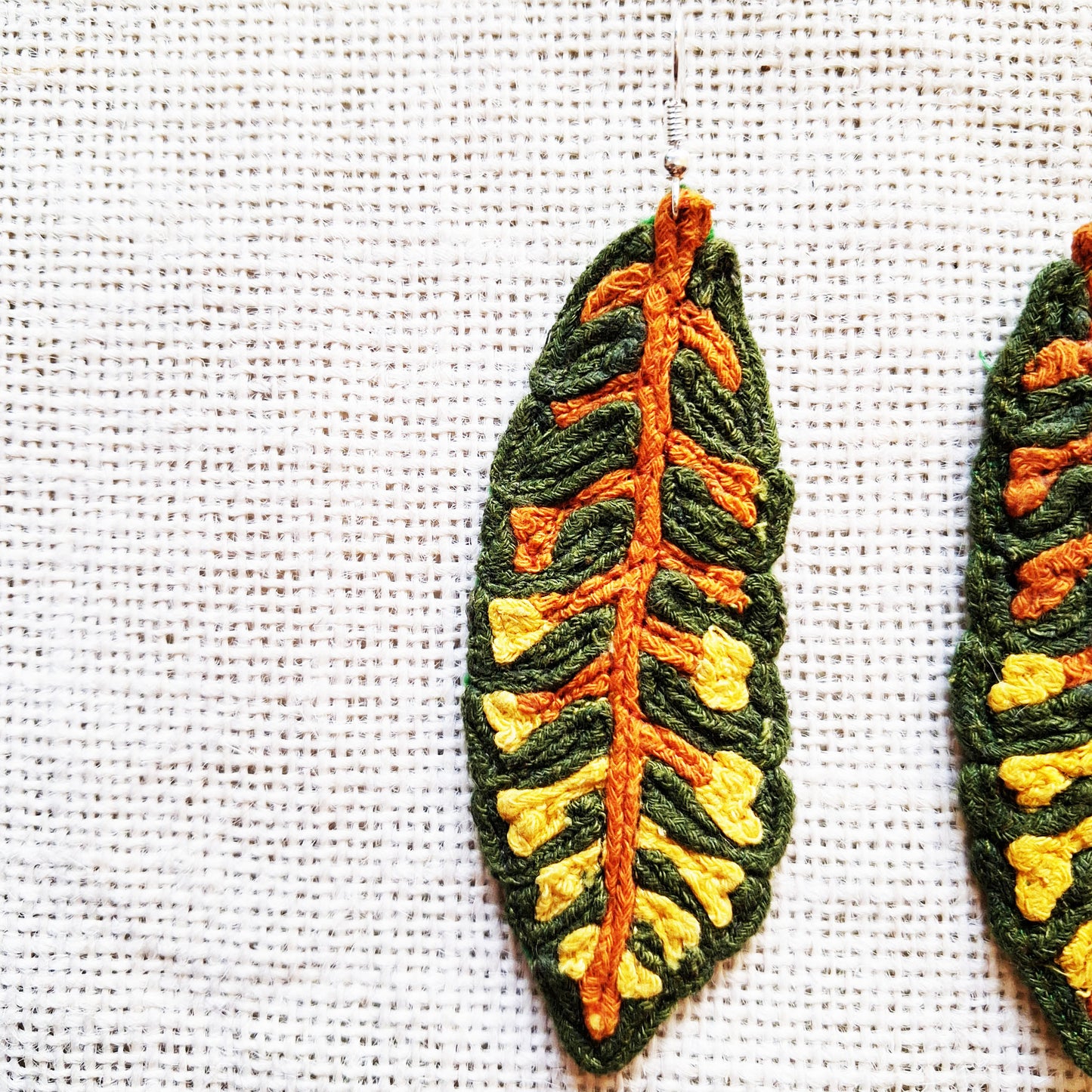 Plant Leaf Earrings