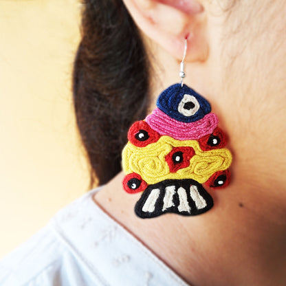 Flower Fish Earrings