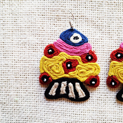 Flower Fish Earrings