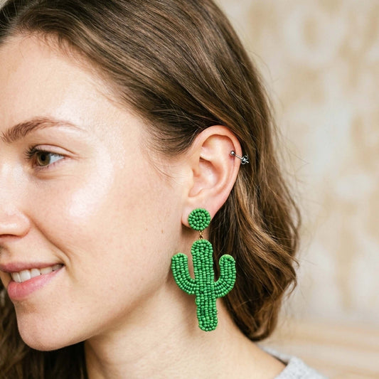 Cute Cactus Earrings