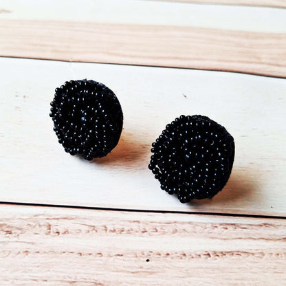 Black Phool Studs