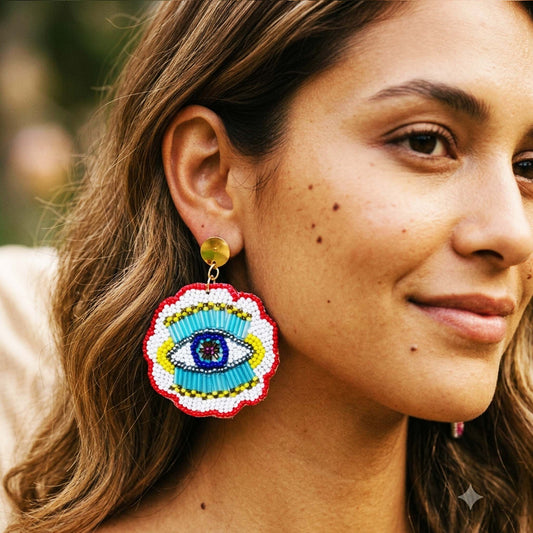 Nazar Battu Earrings
