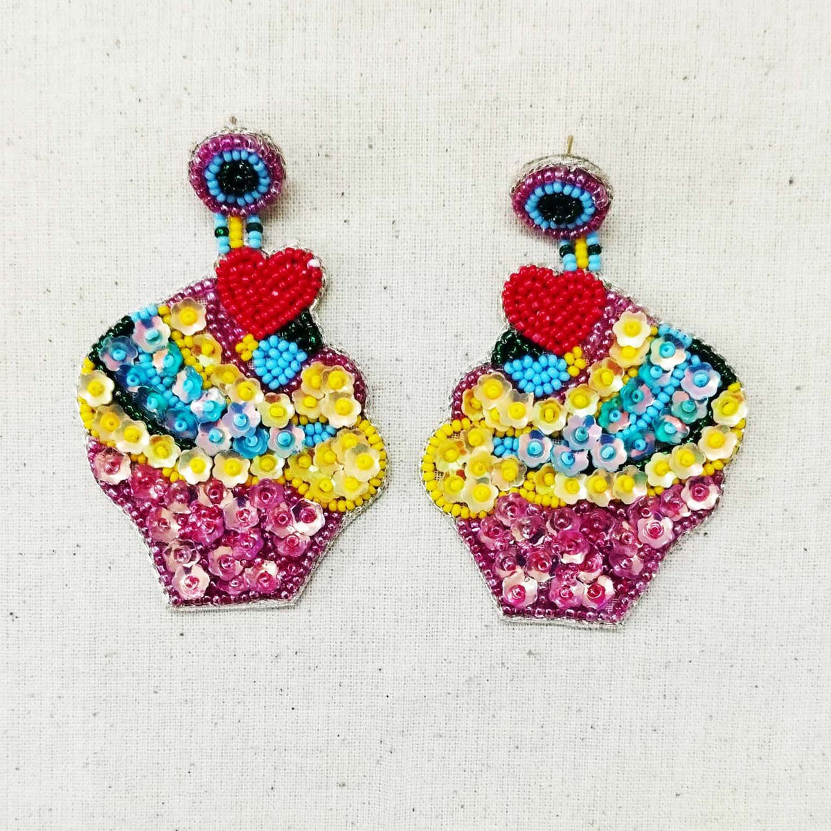 Cupcake Earrings