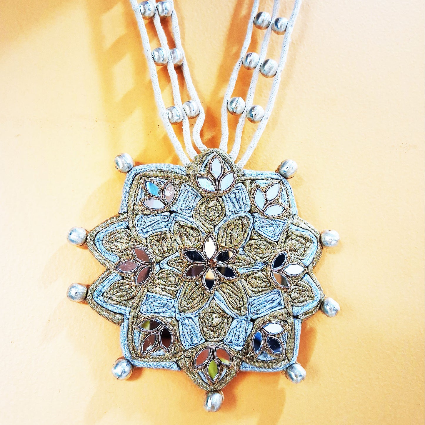 Geometric Mandala Necklace