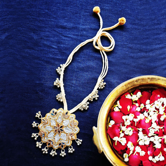 Ghungroo Mandala Necklace