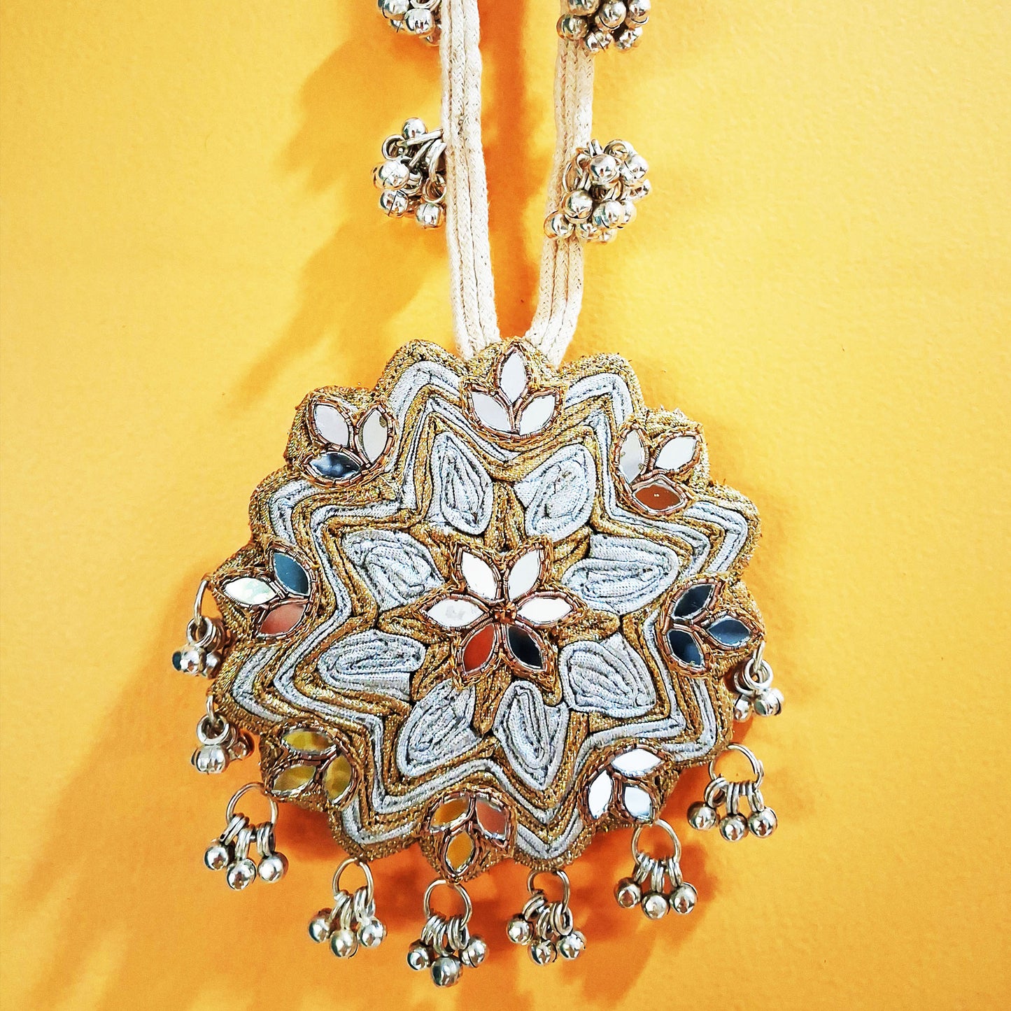 Ghungroo Mandala Necklace