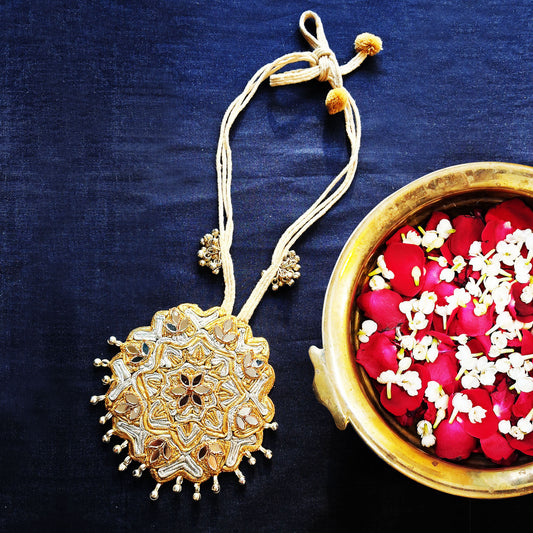 Beaded Mandala Necklace