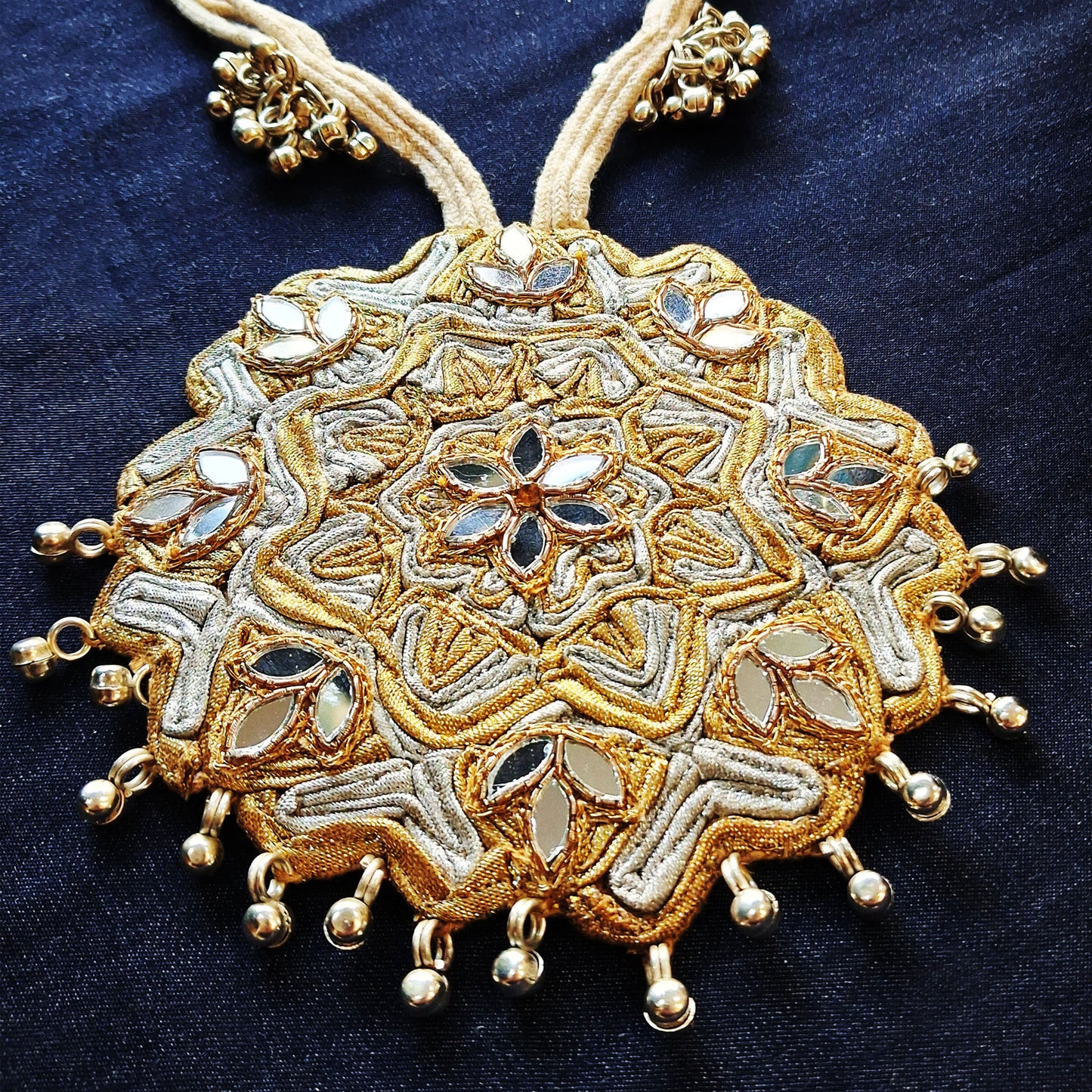 Beaded Mandala Necklace