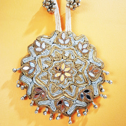 Beaded Mandala Necklace