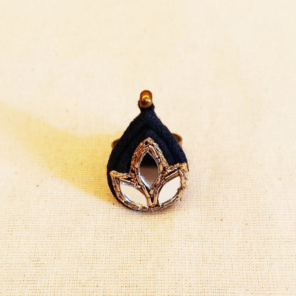Blue Mirror Ring