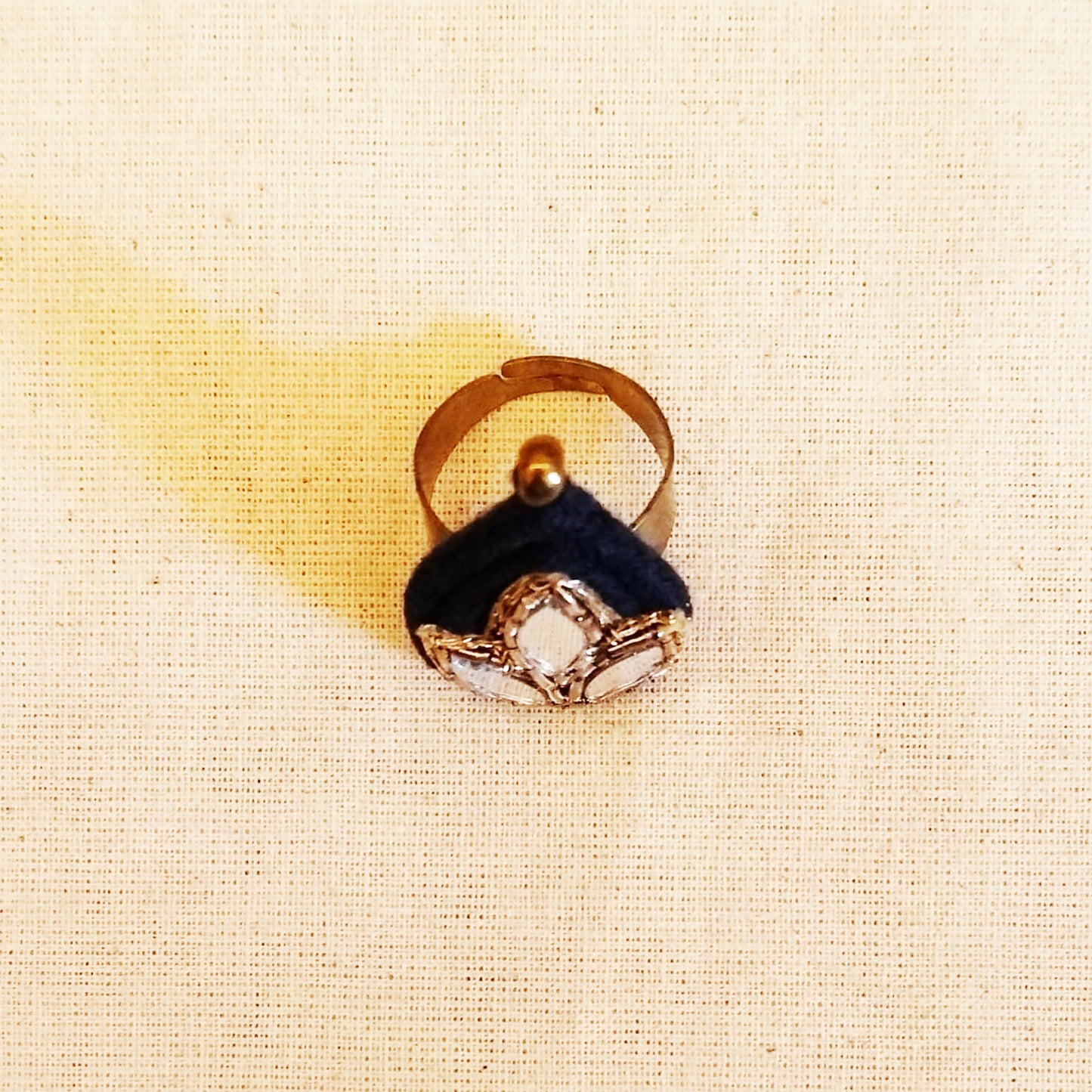 Blue Mirror Ring