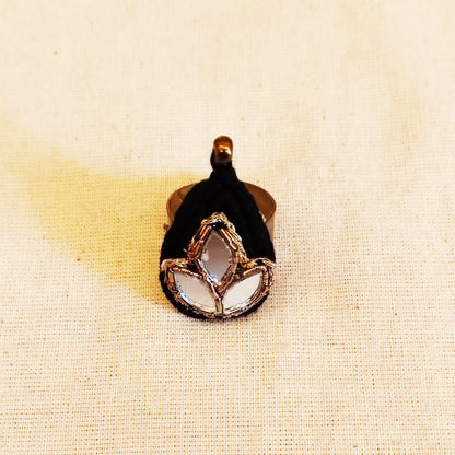 Black Drop Ring