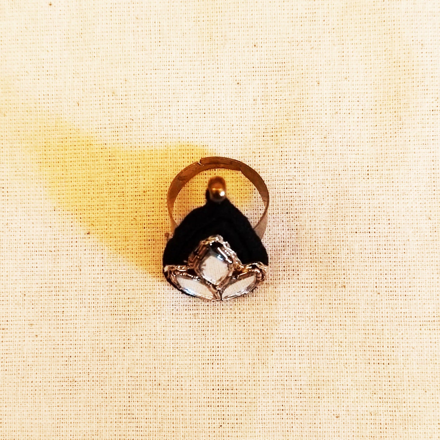 Black Drop Ring