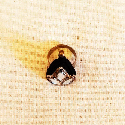 Black Drop Ring