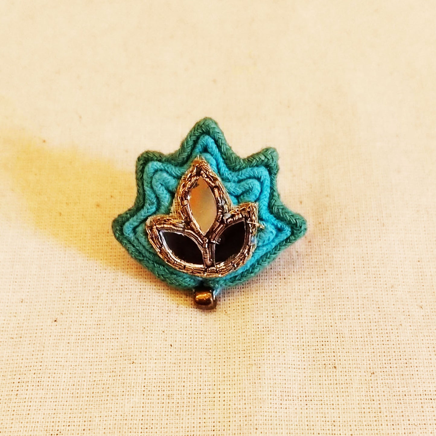 Blue Lotus Ring