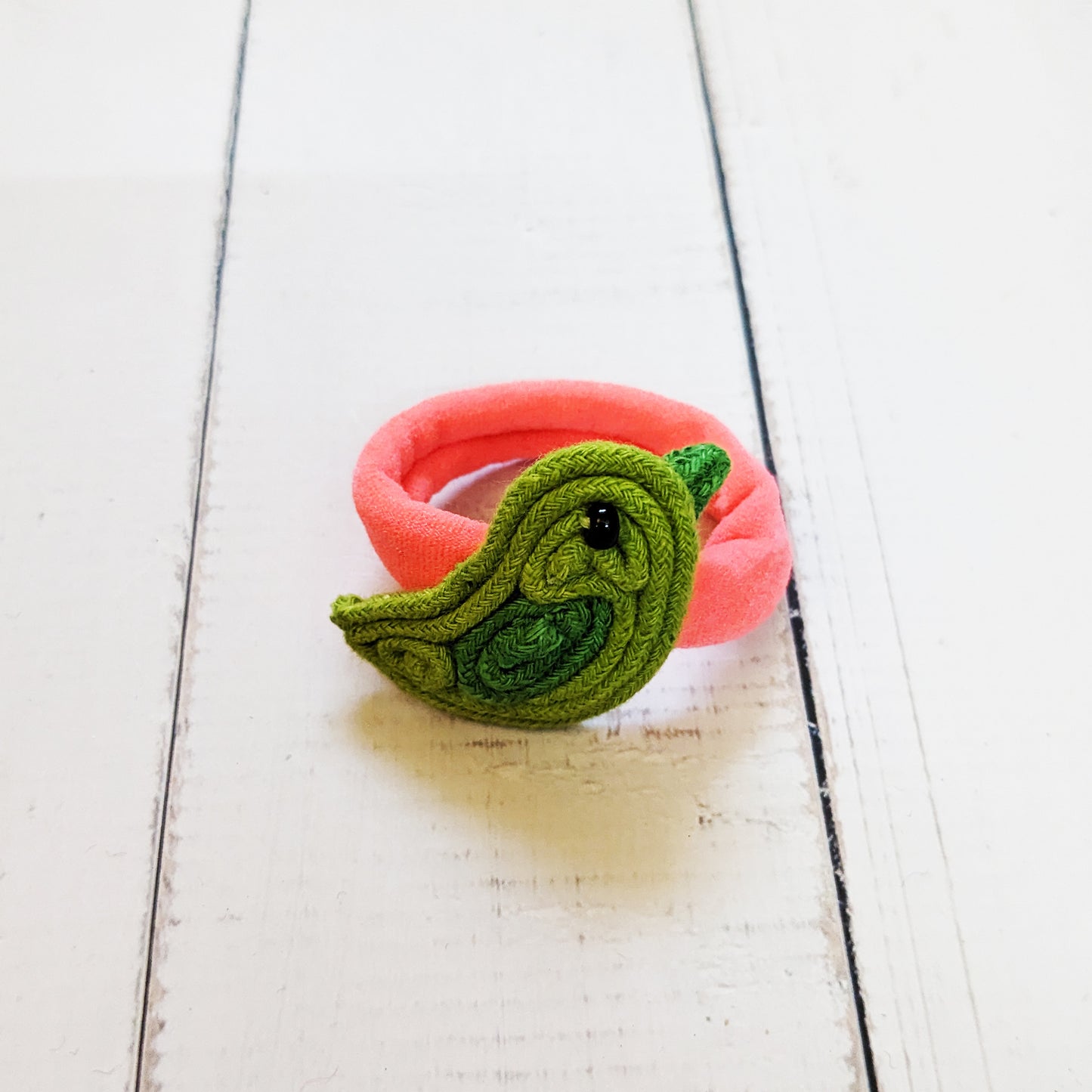 Green Birdie Rubberband