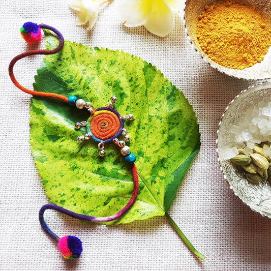 Classic Multicolor Rakhi
