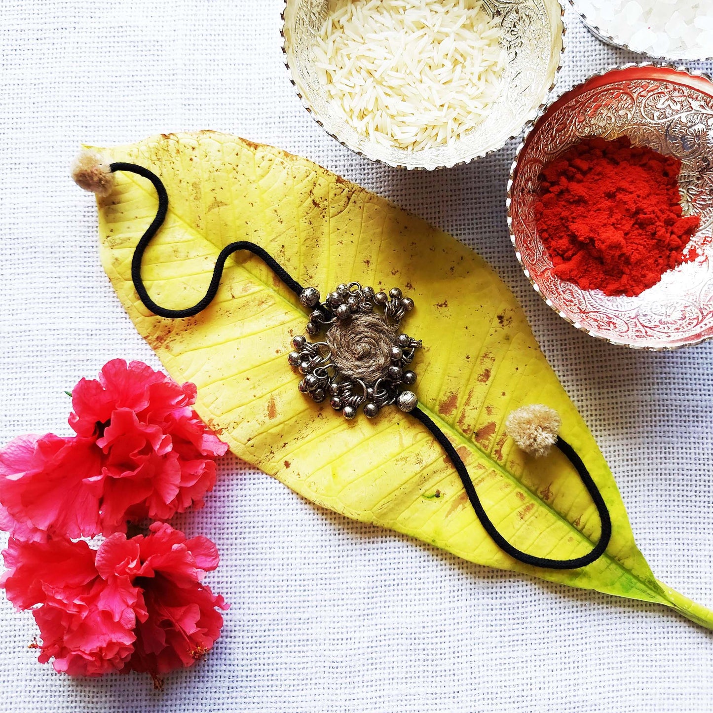 Jute Ghungroo Rakhi