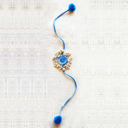 Blue Tie Dye Rakhi