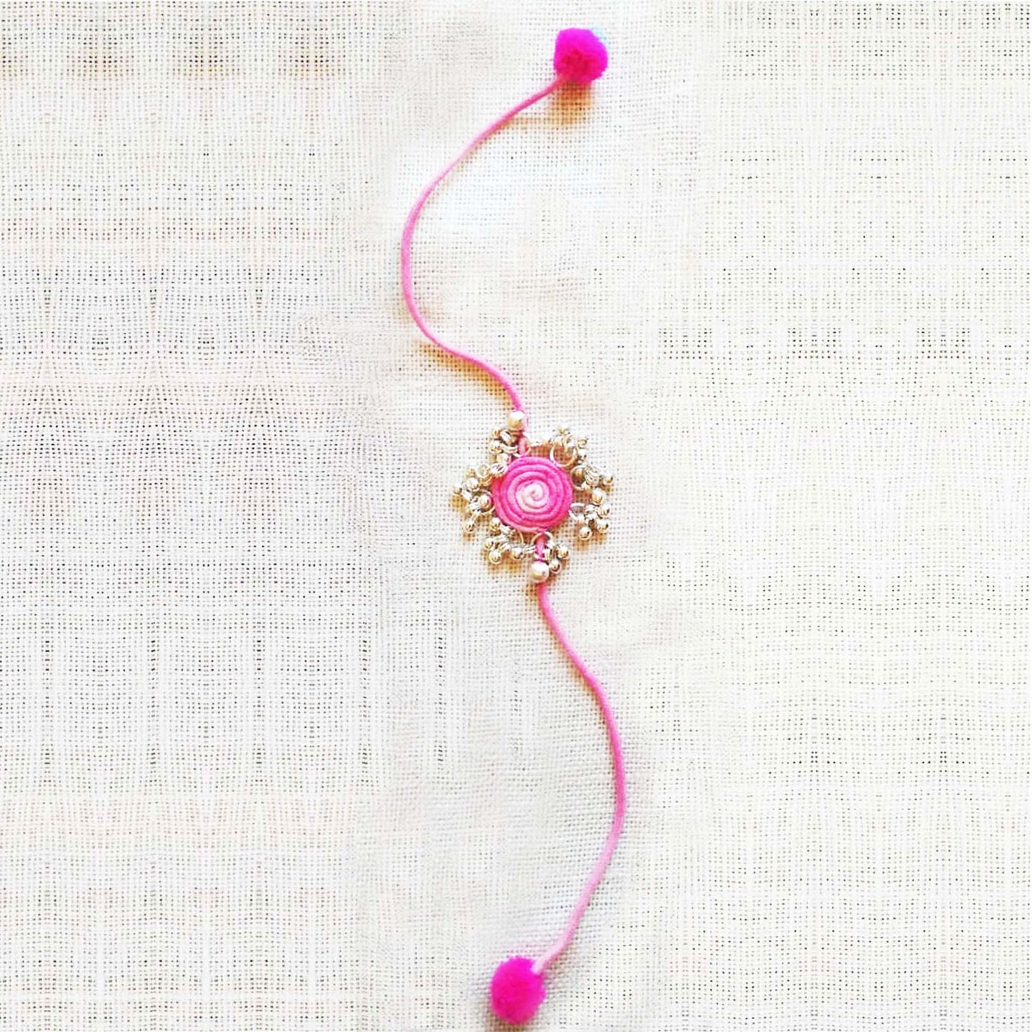 Pink Tie Dye Rakhi