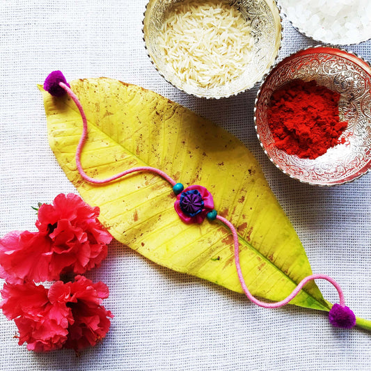 Shades of Pink Rakhi