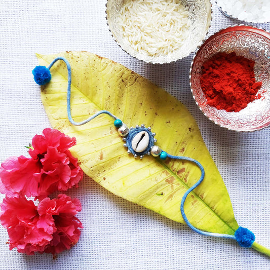 Blue Shell Rakhi