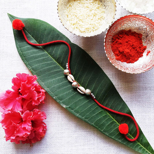 Red Shell Rakhi