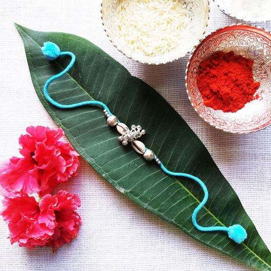 Aqua Shell Rakhi