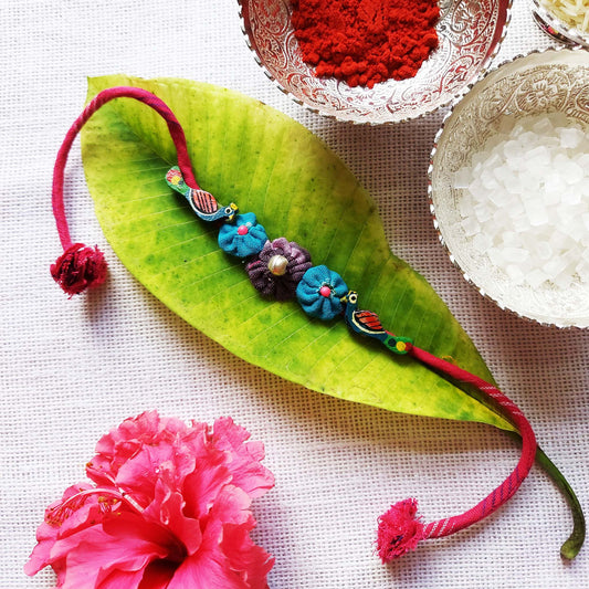 Festive Peacock Rakhi