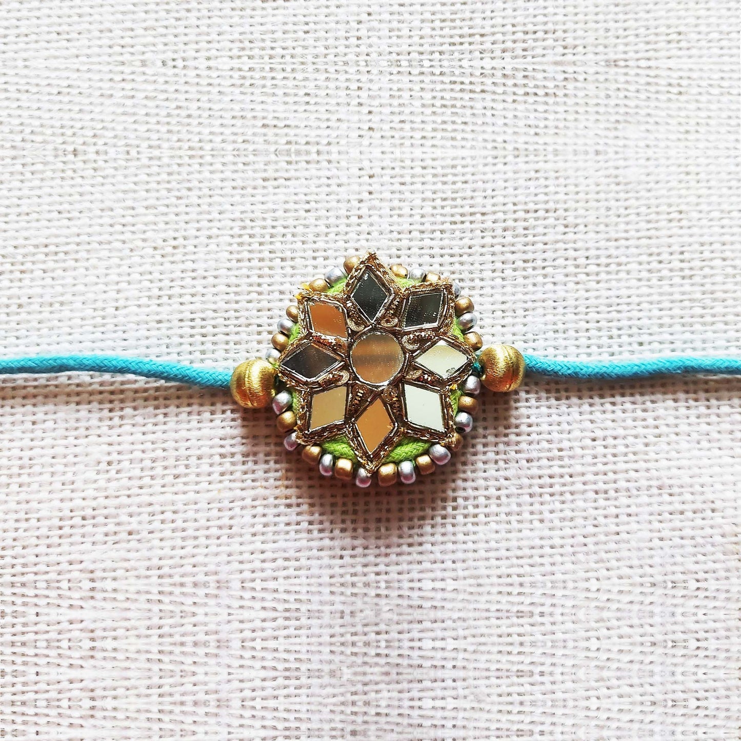 Green Sitara Rakhi