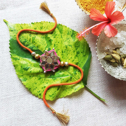 Pink Sitara Rakhi