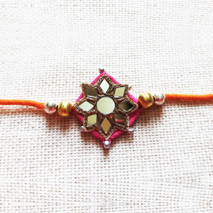 Pink Sitara Rakhi