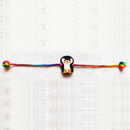 Penguin Rakhi for kids