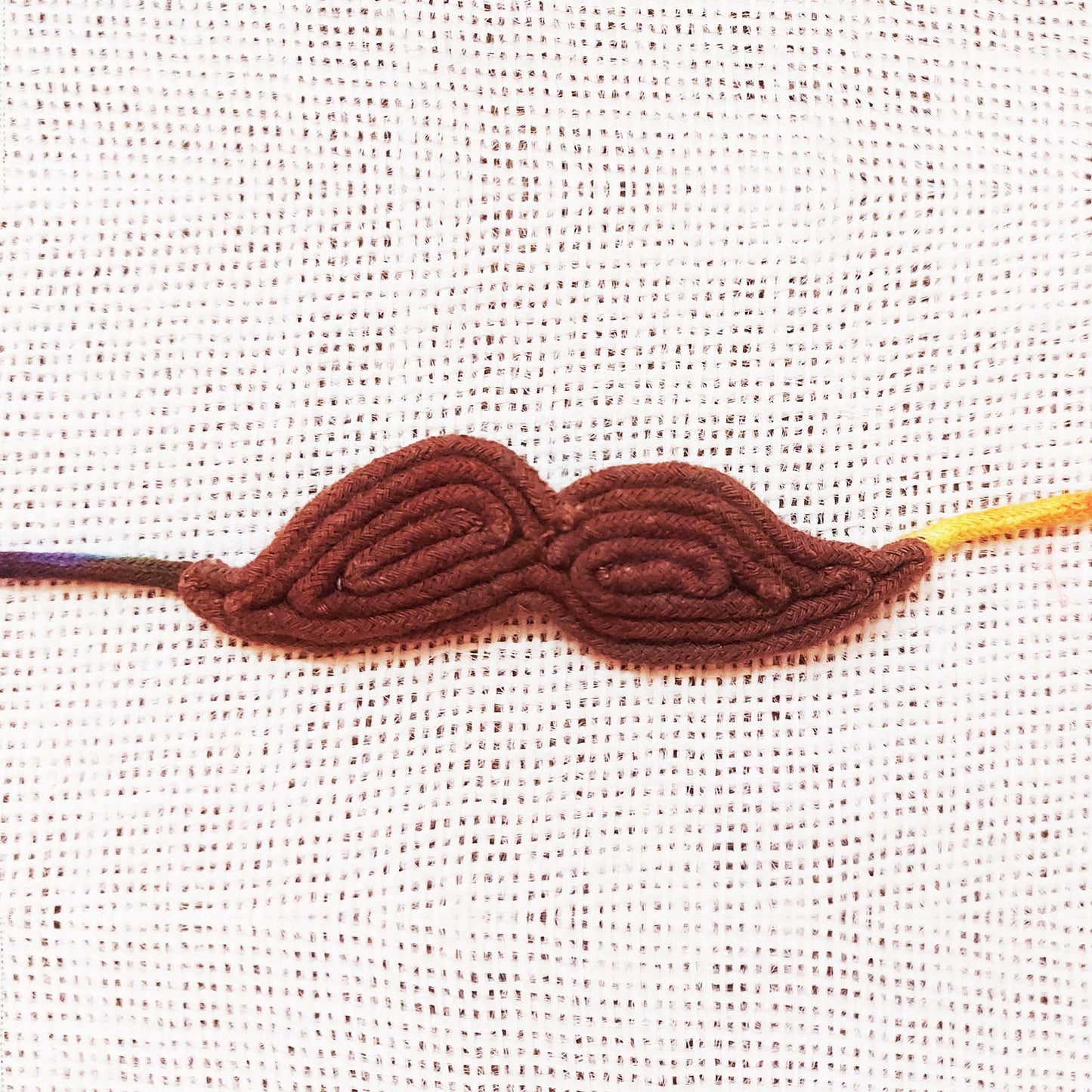 Brown Moustache Rakhi