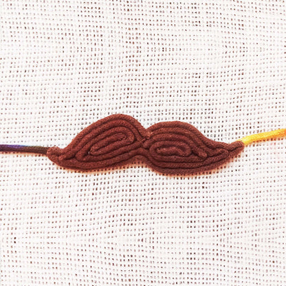 Brown Moustache Rakhi