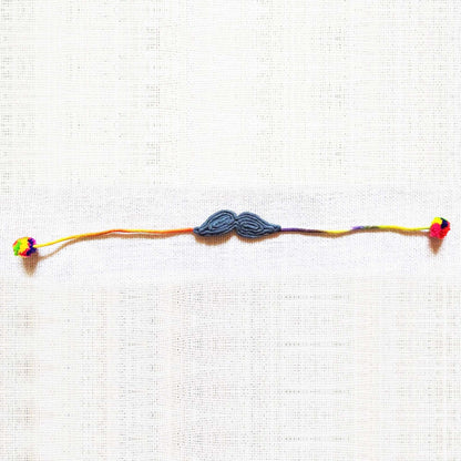Grey Moustache Rakhi