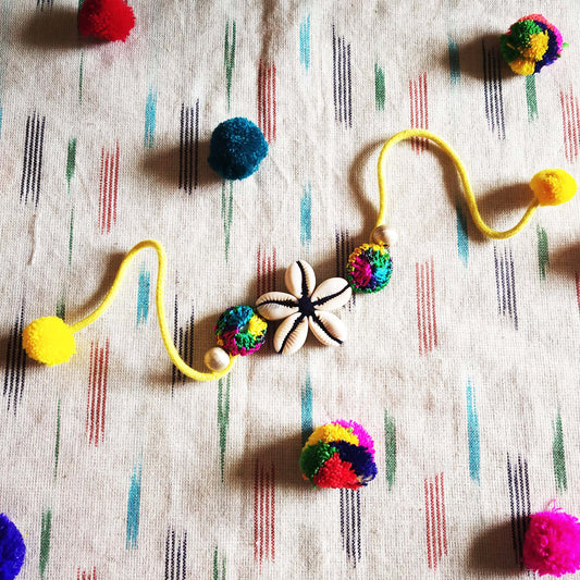 Seashell Flower Rakhi