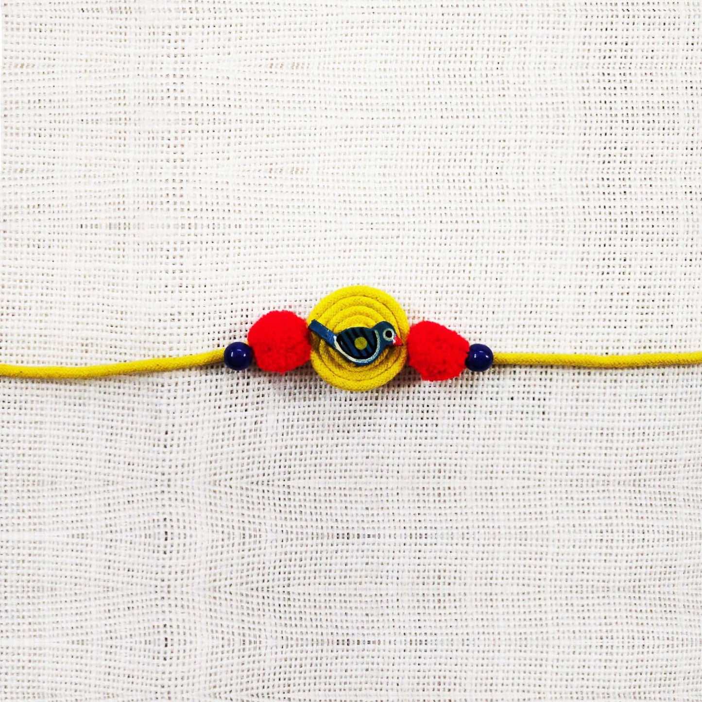 Yellow Bird Rakhi for kids