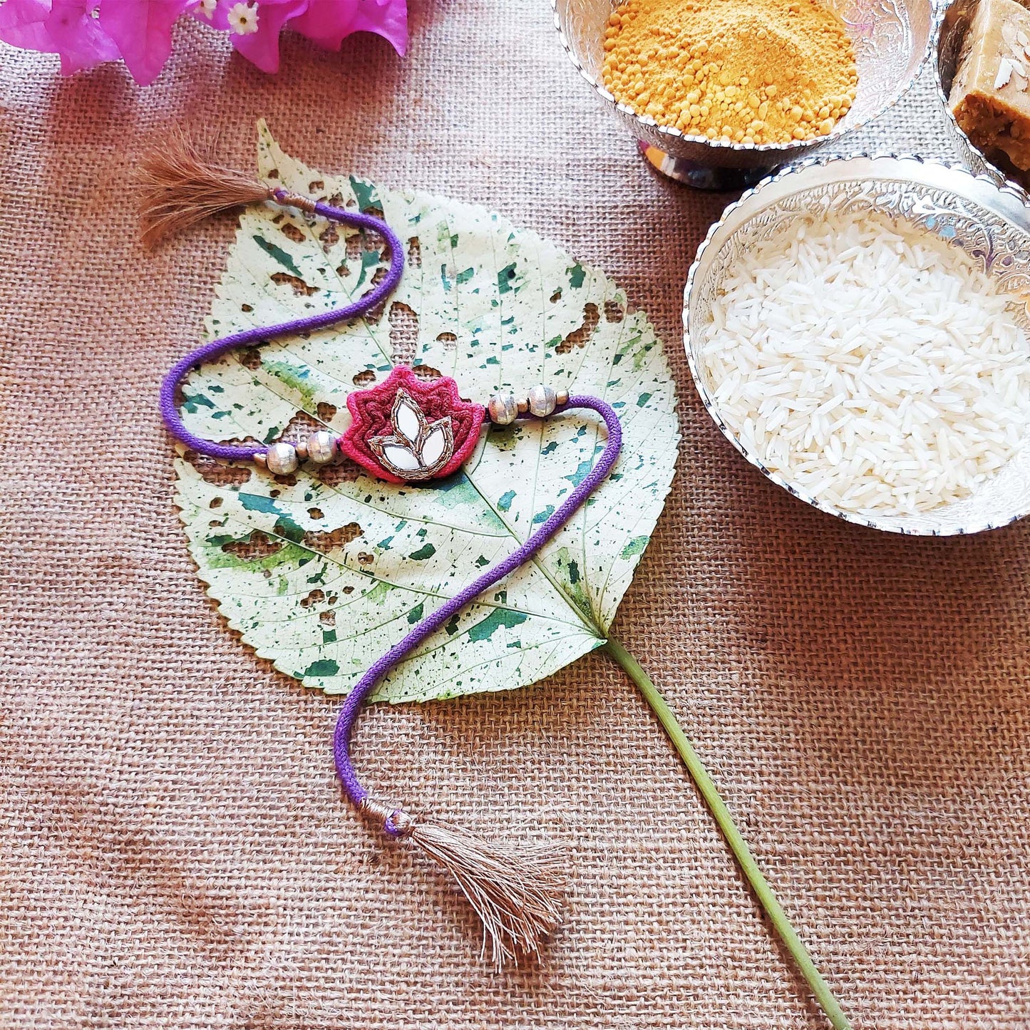 Lotus Rakhi