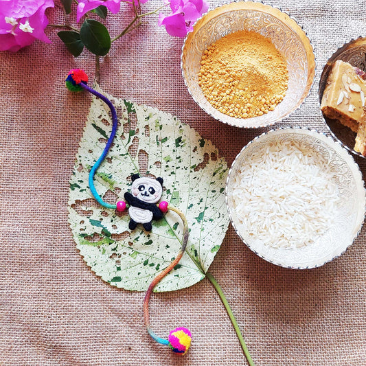 Panda Rakhi for kids