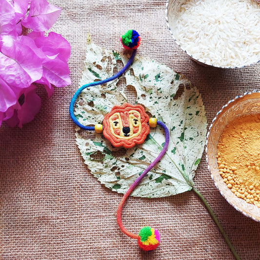 Lion Rakhi for kids