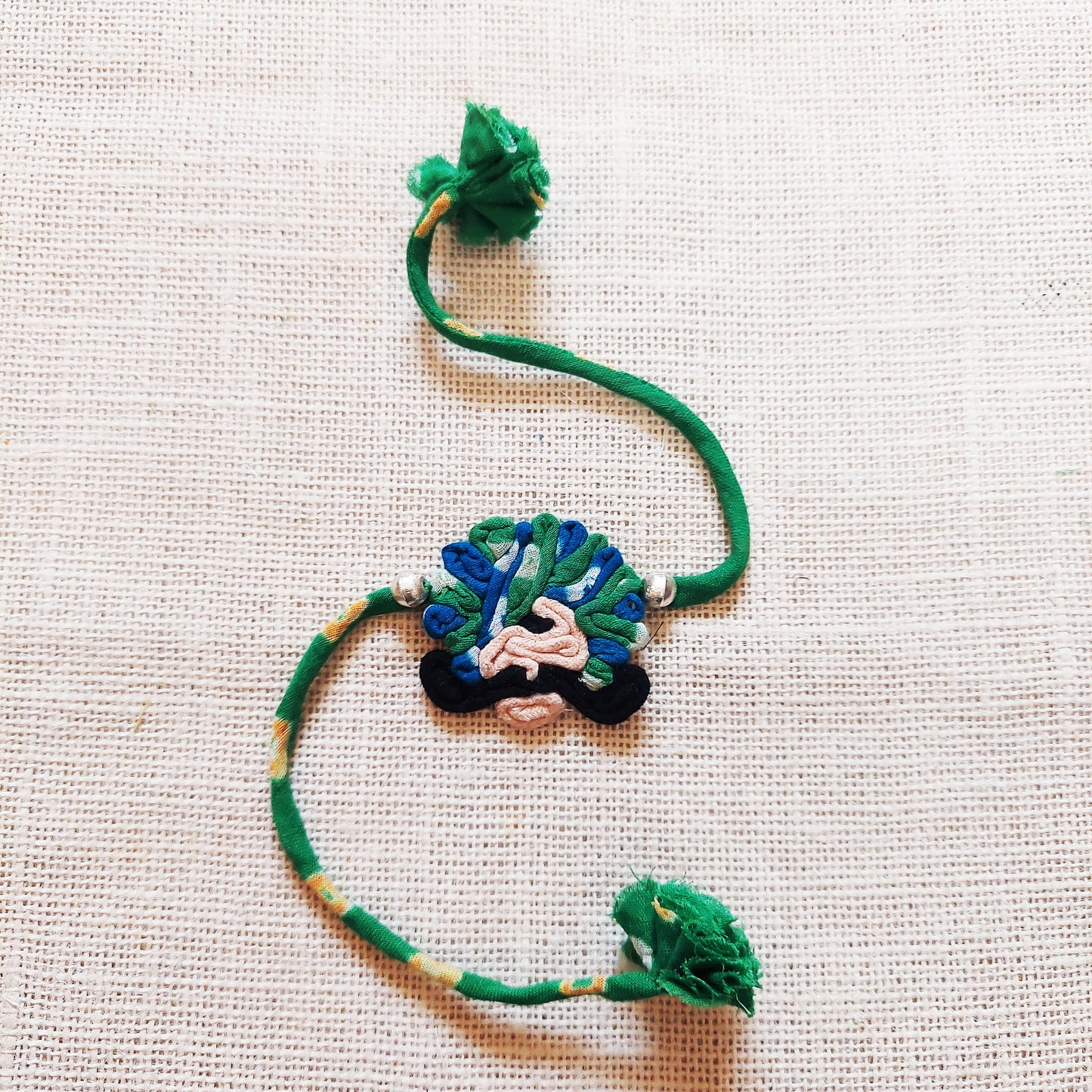 Cool Blue Rabari Rakhi