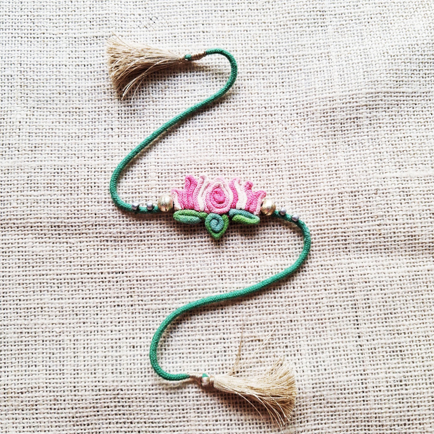 Serene Lotus Rakhi