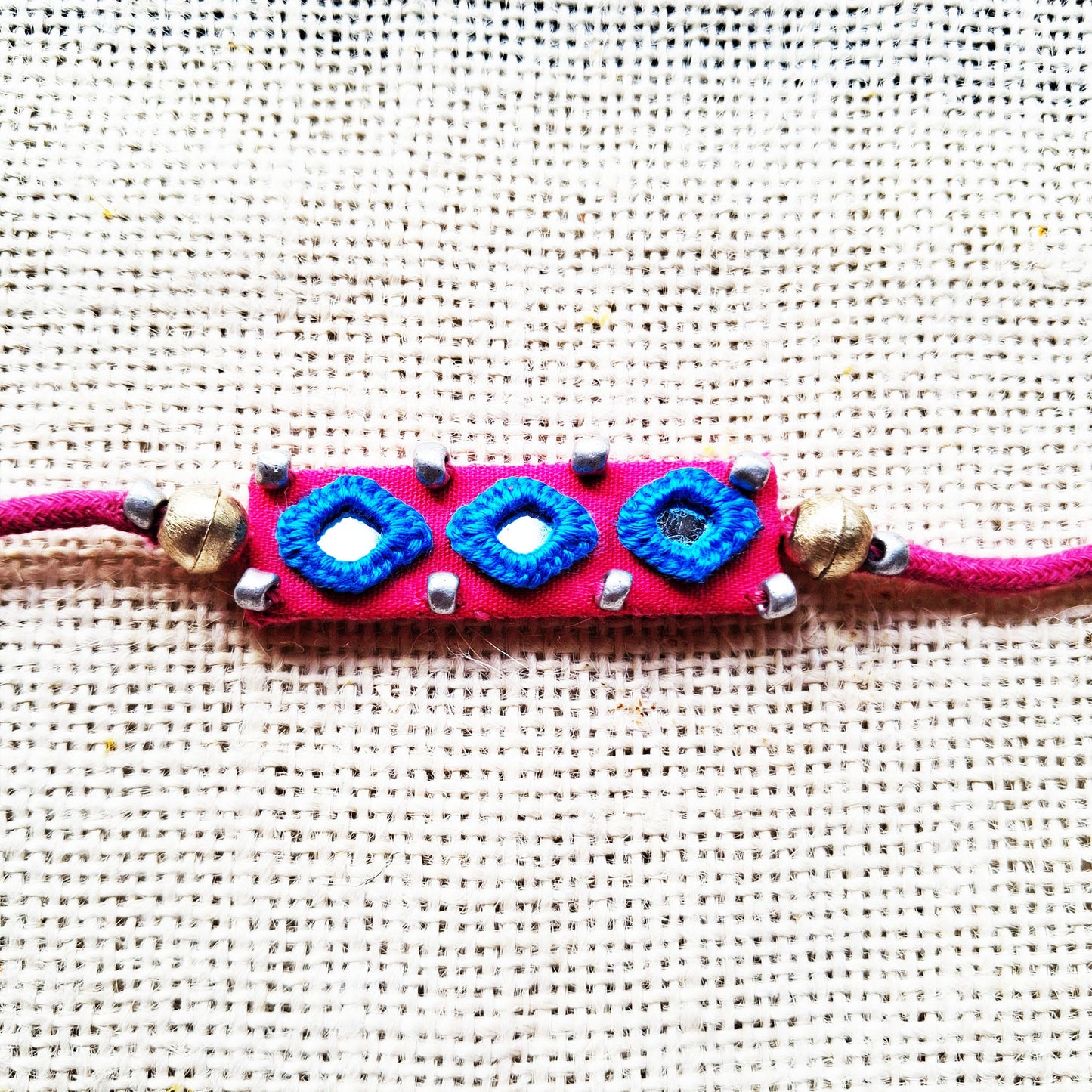 Pink Rakhi Band